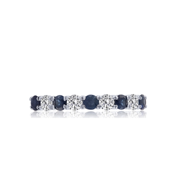 0.20CT SAPPHIRE & DIAMOND BAND