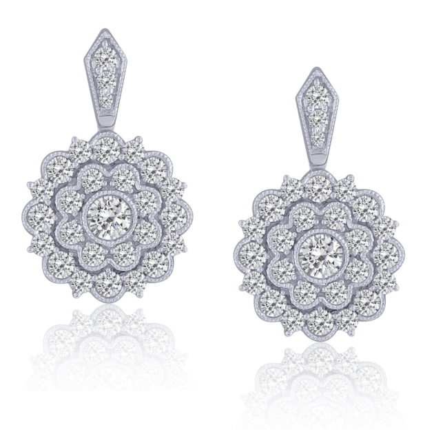 1.00CT DIAMOND DROP EARRINGS