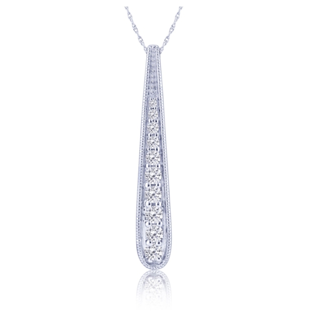 0.25CT DIAMOND FASHION PENDANT