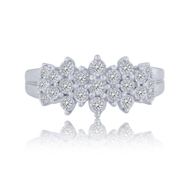 0.25CT DIAMOND FASHION RING