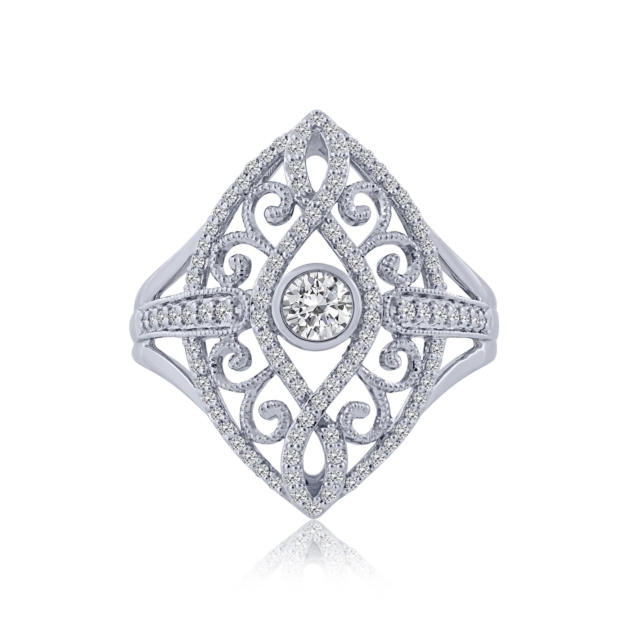 0.50CT DIAMOND FASHION RING