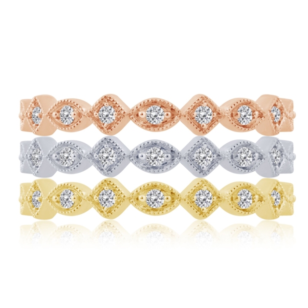 0.10CT (EACH) STACKABLE - SOLD INDIVIDUALLY