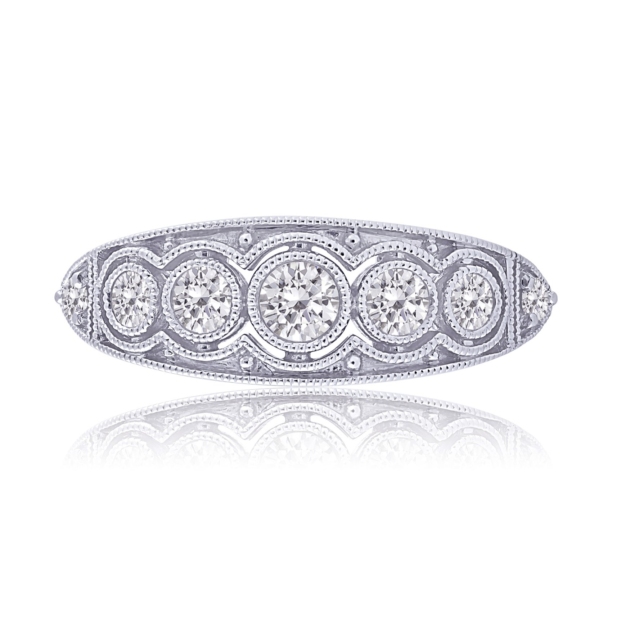 0.50CT VINTAGE DIAMOND BAND