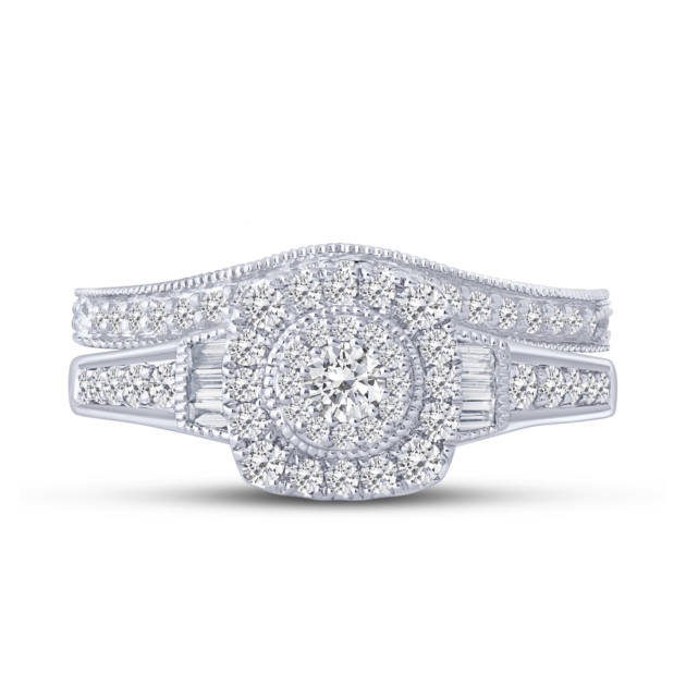 0.63CT MULTI - STONE CENTER