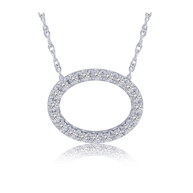 0.15CT DIAMOND FASHION PENDANT