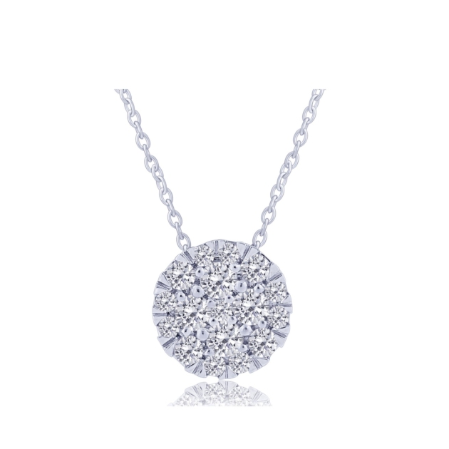 0.25CT COMPOSITE DIAMOND  PENDANT