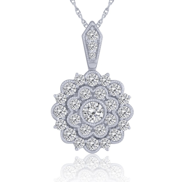 0.50CT DIAMOND FASHION PENDANT