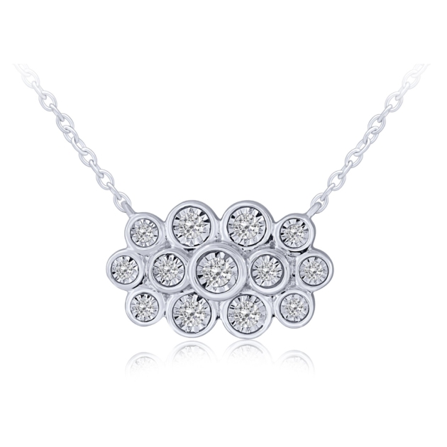 0.13CT DIAMOND FASHION PENDANT