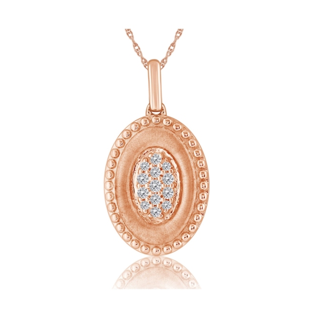 0.16CT DIAMOND FASHION PENDANT