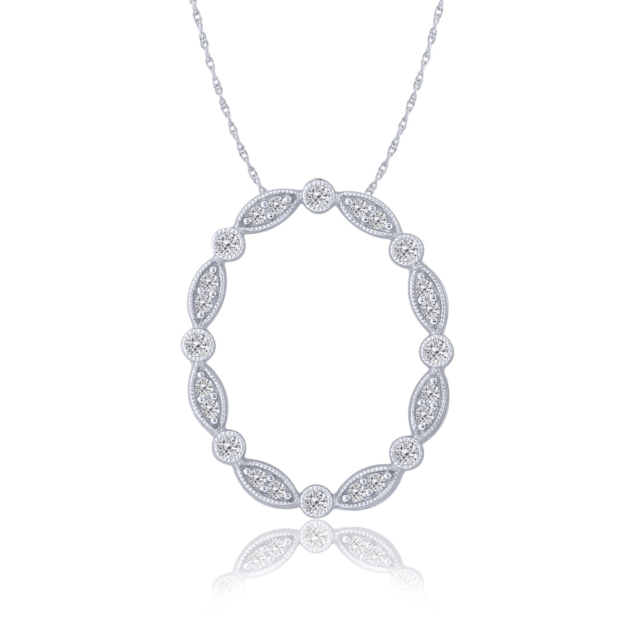 0.25CT VINTAGE DIAMOND PENDANT