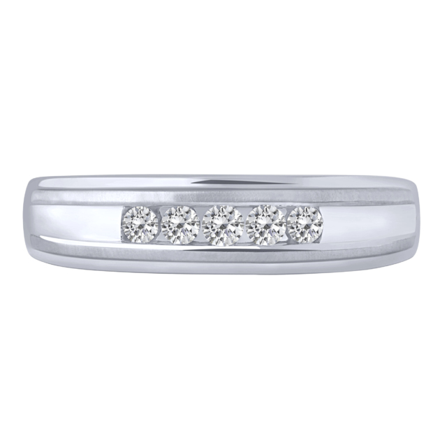 0.25CT MEN'S DIAMOND BAND