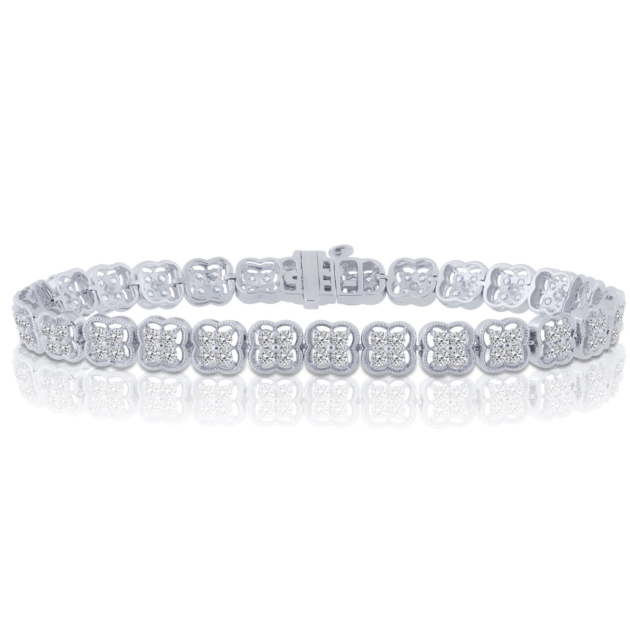 3.00CT VINTAGE DIAMOND BRACELET