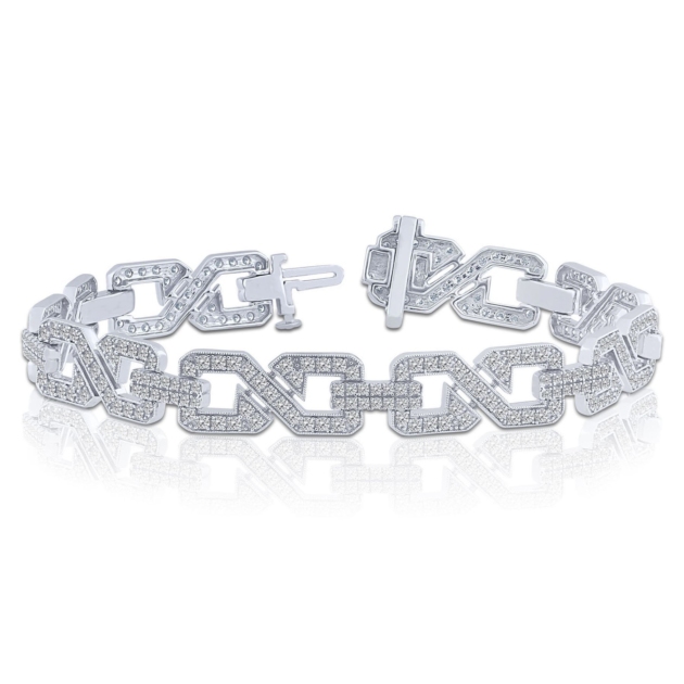 4.00CT VINTAGE DIAMOND BRACELET