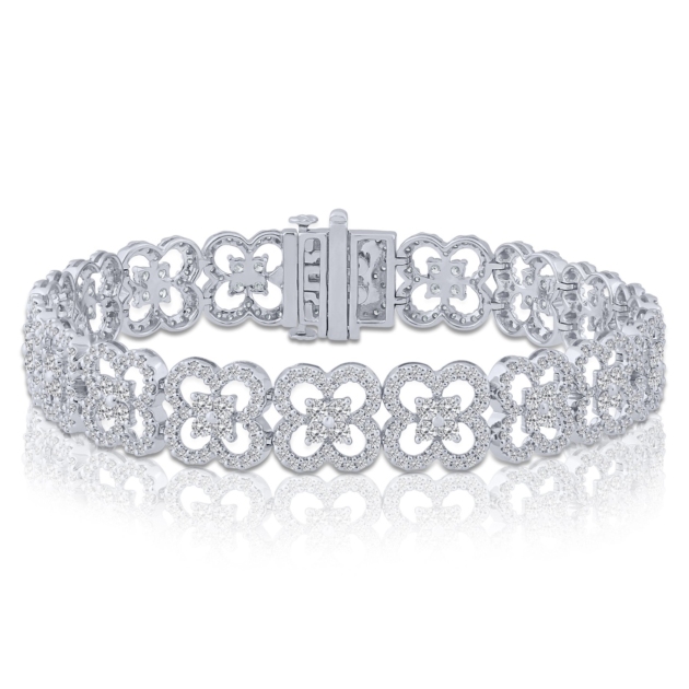 5.00CT VINTAGE DIAMOND  BRACELET