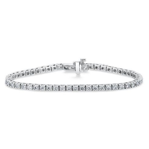 3.00CT 4 PRONG DIAMOND BRACELET