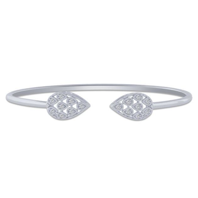 0.16CT FLEXIBLE BANGLE BRACELET