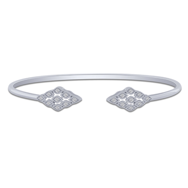 0.16CT FLEXIBLE BANGLE BRACELET