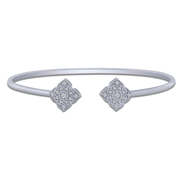 0.16CT FLEXIBLE BANGLE BRACELET